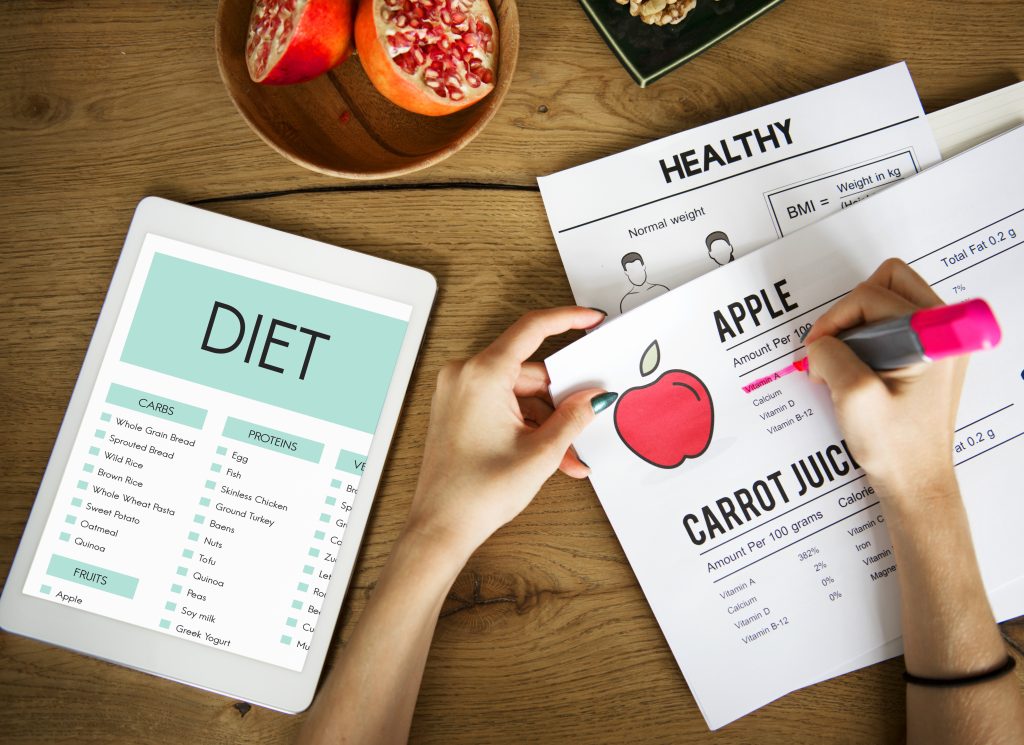 Nutrition Healthy food concept
